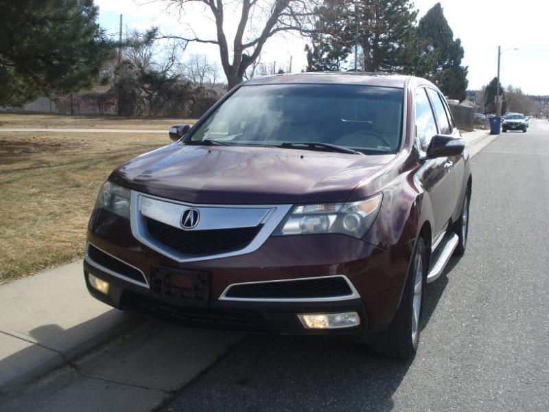 Acura MDX 6-Spd AT w/Tech Package 2012
