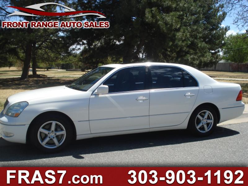 2002 Lexus LS 430 4D Sedan