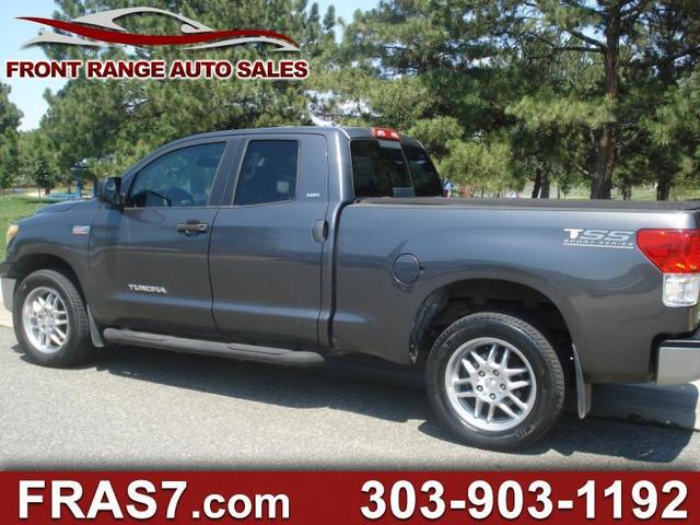 Gray 2011 Toyota Tundra Pickup Truck Four-Wheel Drive Automatic