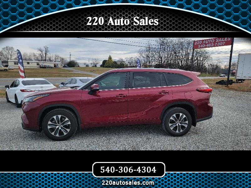 Toyota Highlander XLE 4D SUV AWD 2023