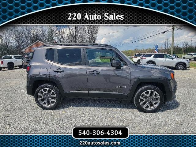 Gray 2017 Jeep Renegade Latitude 4WD SUV / Crossover Four-Wheel Drive Automatic