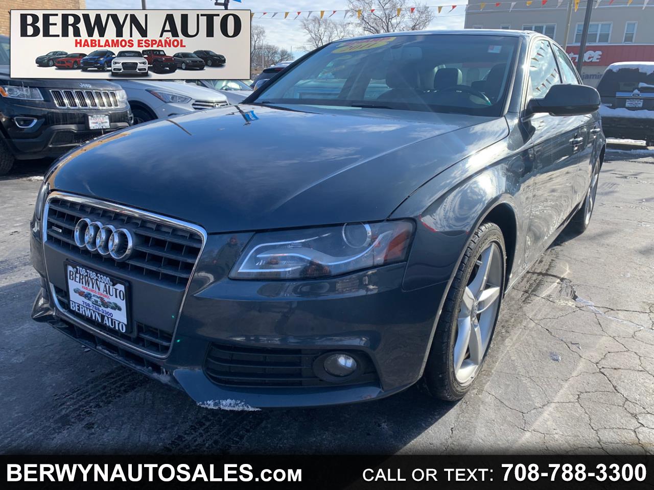 2011 Audi A4 2.0T Sedan quattro Tiptronic