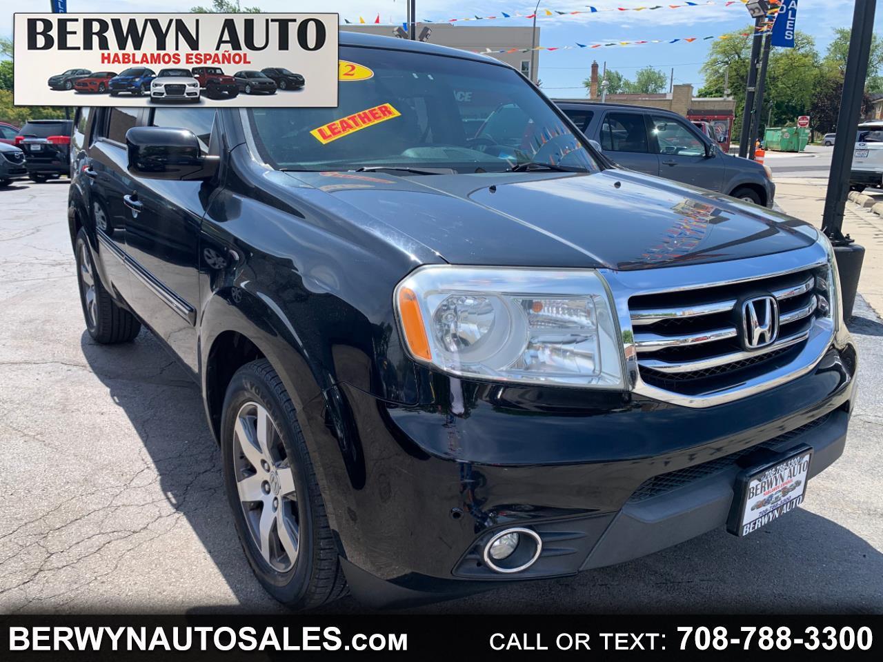 2012 Honda Pilot Touring 2WD 5-Spd AT with DVD