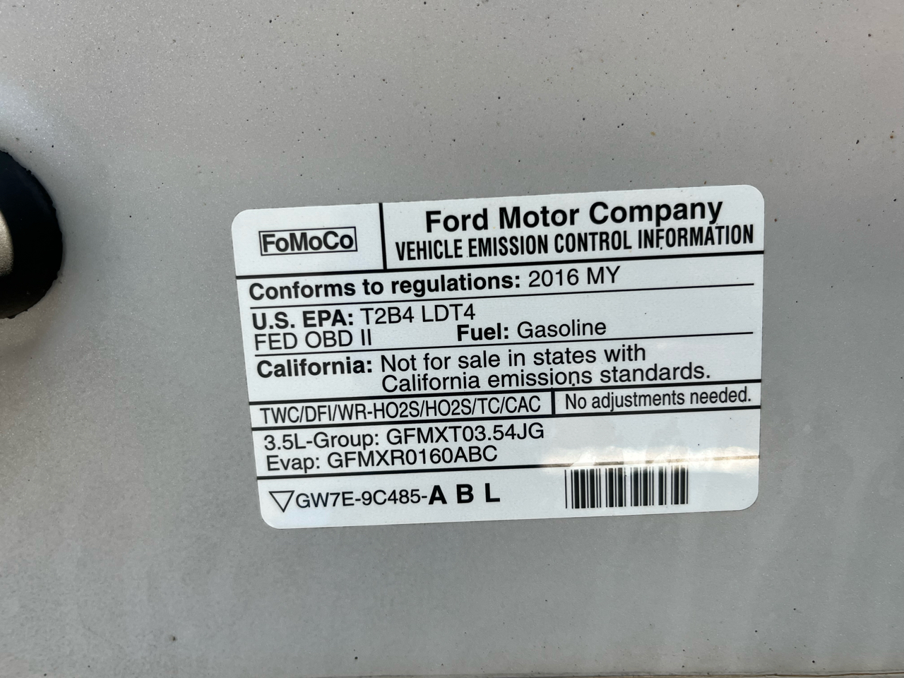 Ford F-150 XLT SuperCrew 5.5-ft. Bed 4WD 2016 Ford F-150 XLT SuperCrew 5.5-ft. Bed 4WD 2016