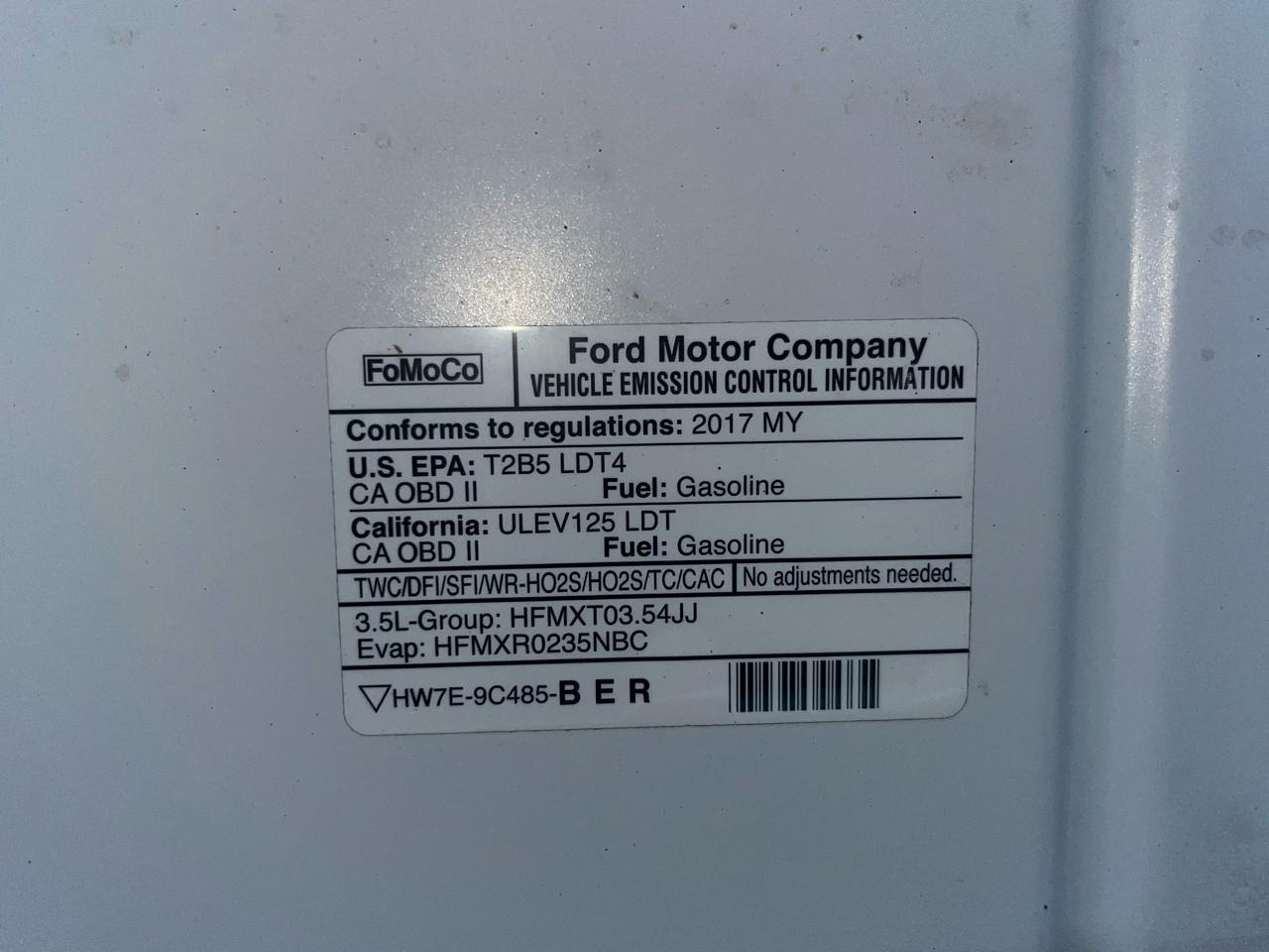 Ford F-150 XLT 4WD SuperCrew 6.5' Box 2017