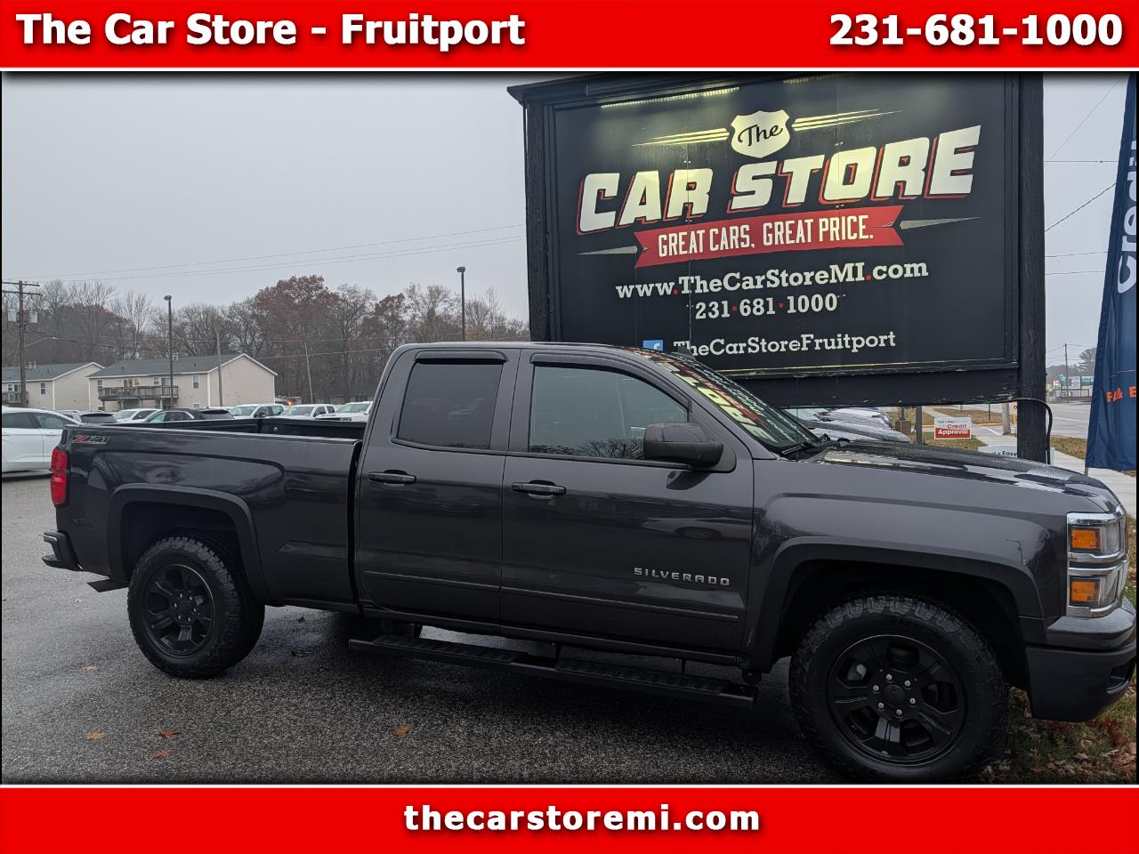 2015 Chevrolet Silverado 1500 4WD Double Cab 143.5" LT w/2LT