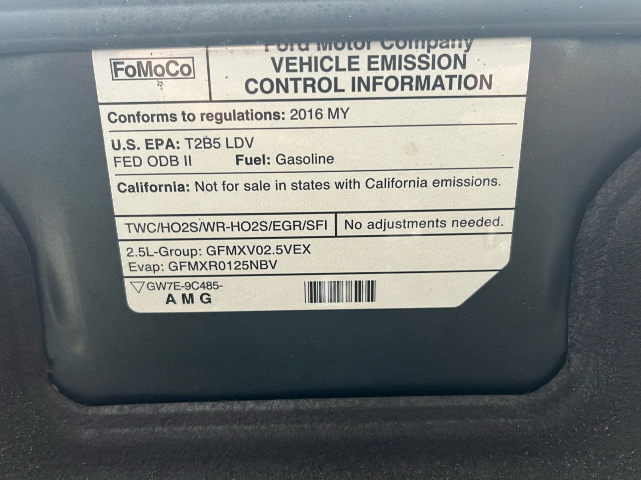 Ford Fusion 4dr Sdn S FWD 2016