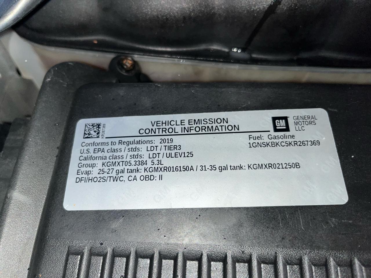 Chevrolet Tahoe 4WD 4dr LT 2019