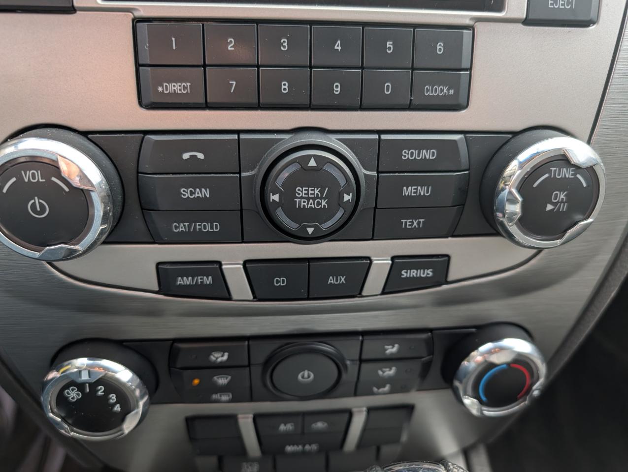 Ford Fusion 4dr Sdn S FWD 2012