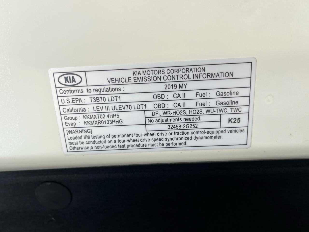 Kia Sportage EX AWD 2019