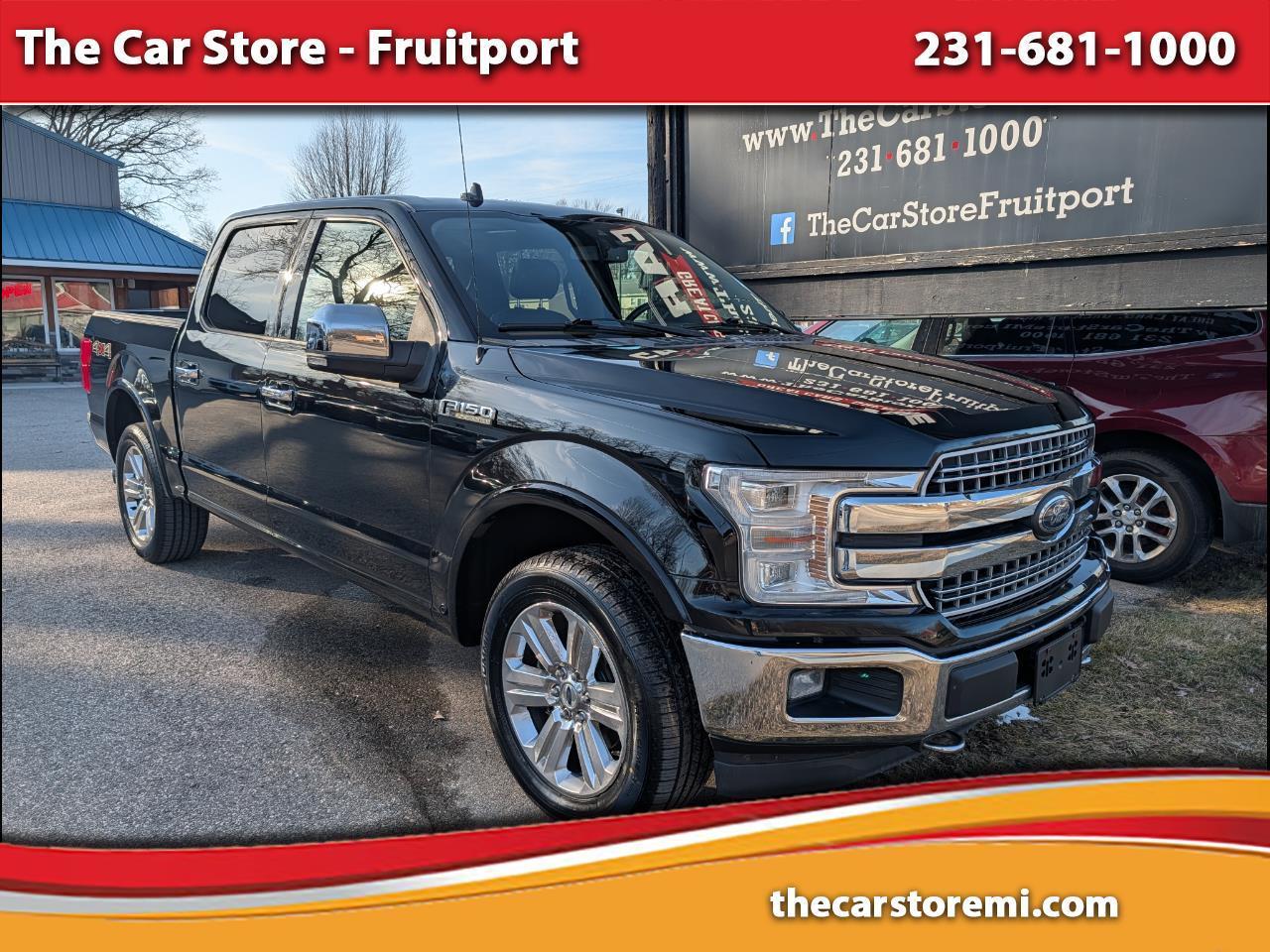 2018 Ford F-150 LARIAT 4WD SuperCrew 5.5' Box