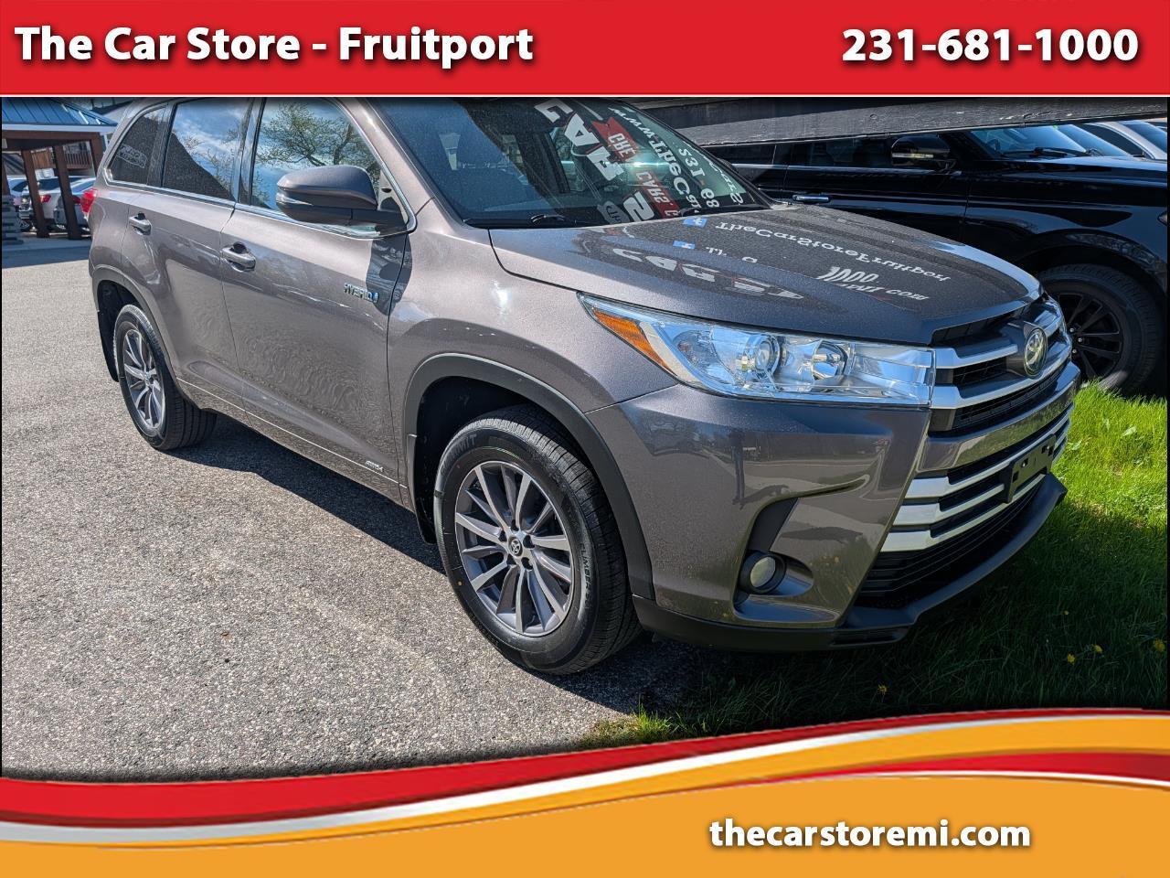 Toyota Highlander Hybrid XLE V6 AWD (Natl) 2018