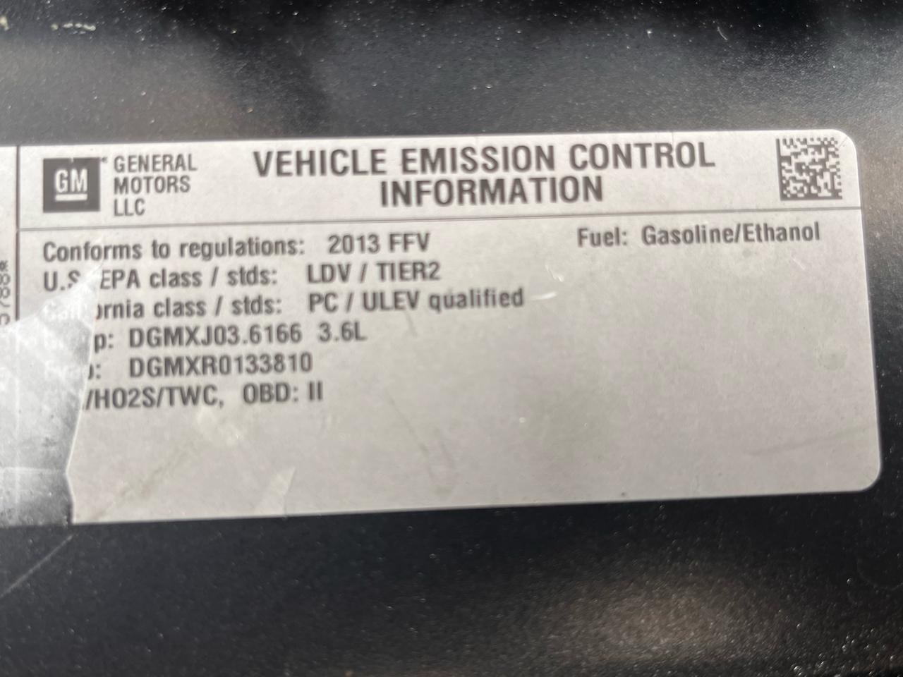 Chevrolet Impala 4dr Sdn LS Fleet 2013
