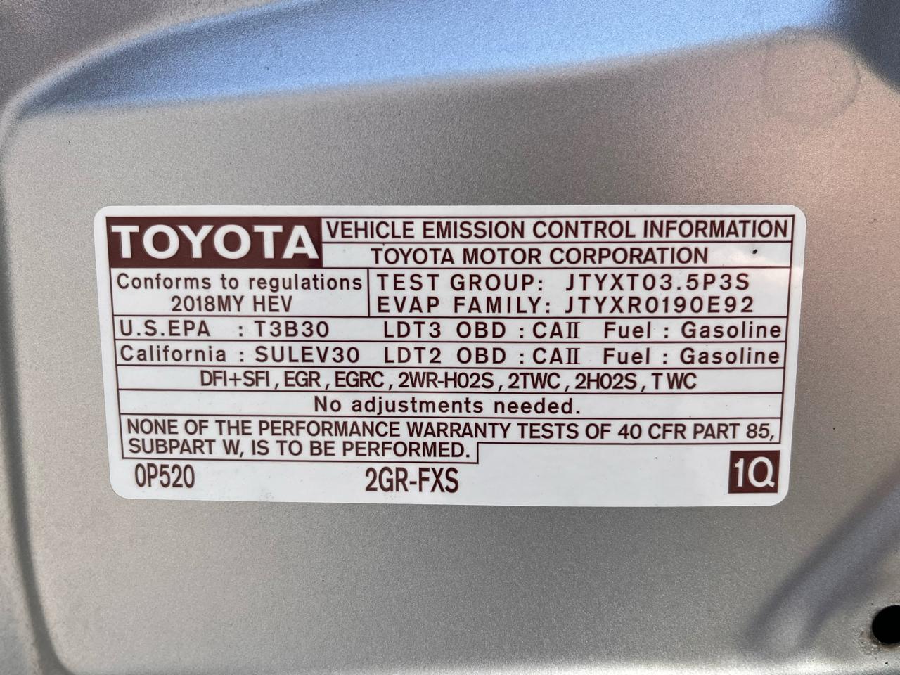 Toyota Highlander  2018