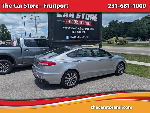 Silver 2020 Ford Fusion Sedan All-Wheel Drive Automatic