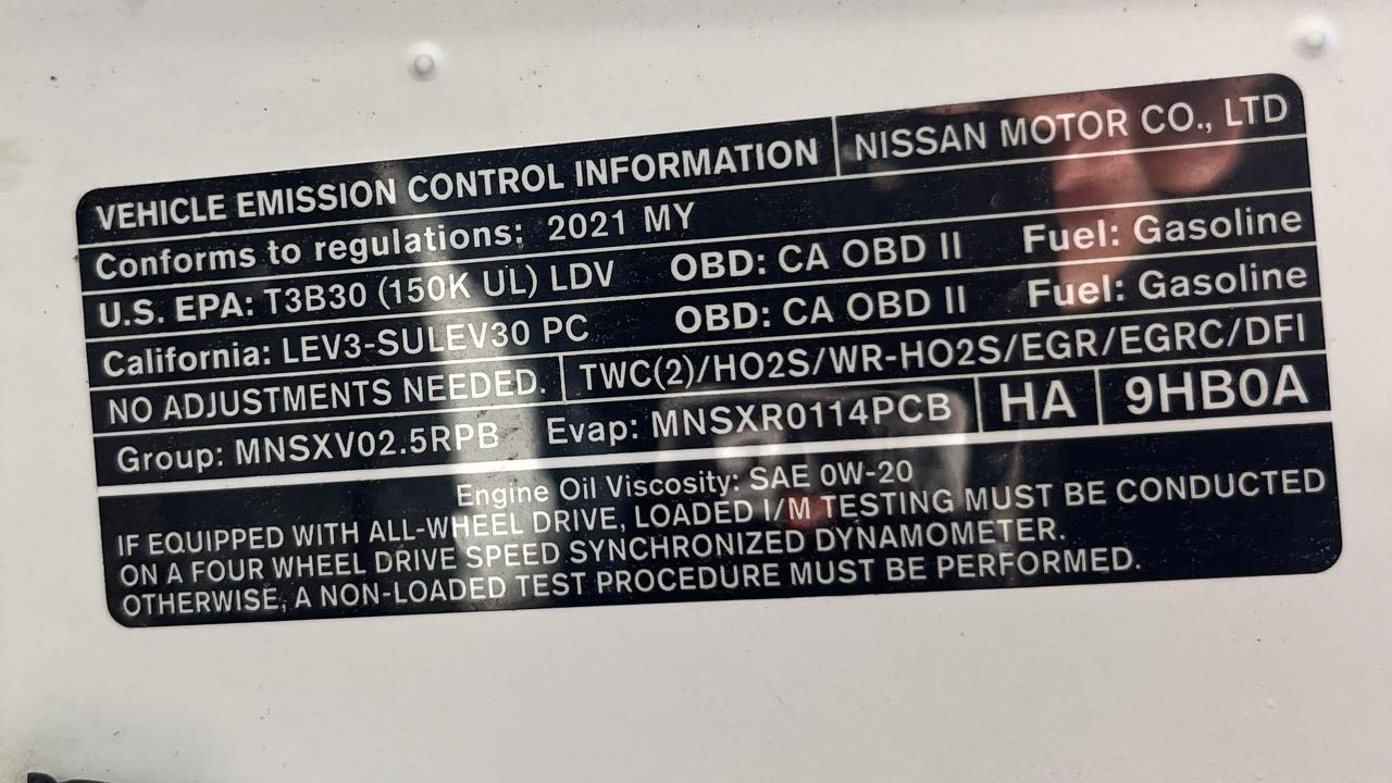 Nissan Altima 2.5 Platinum AWD Sedan 2021