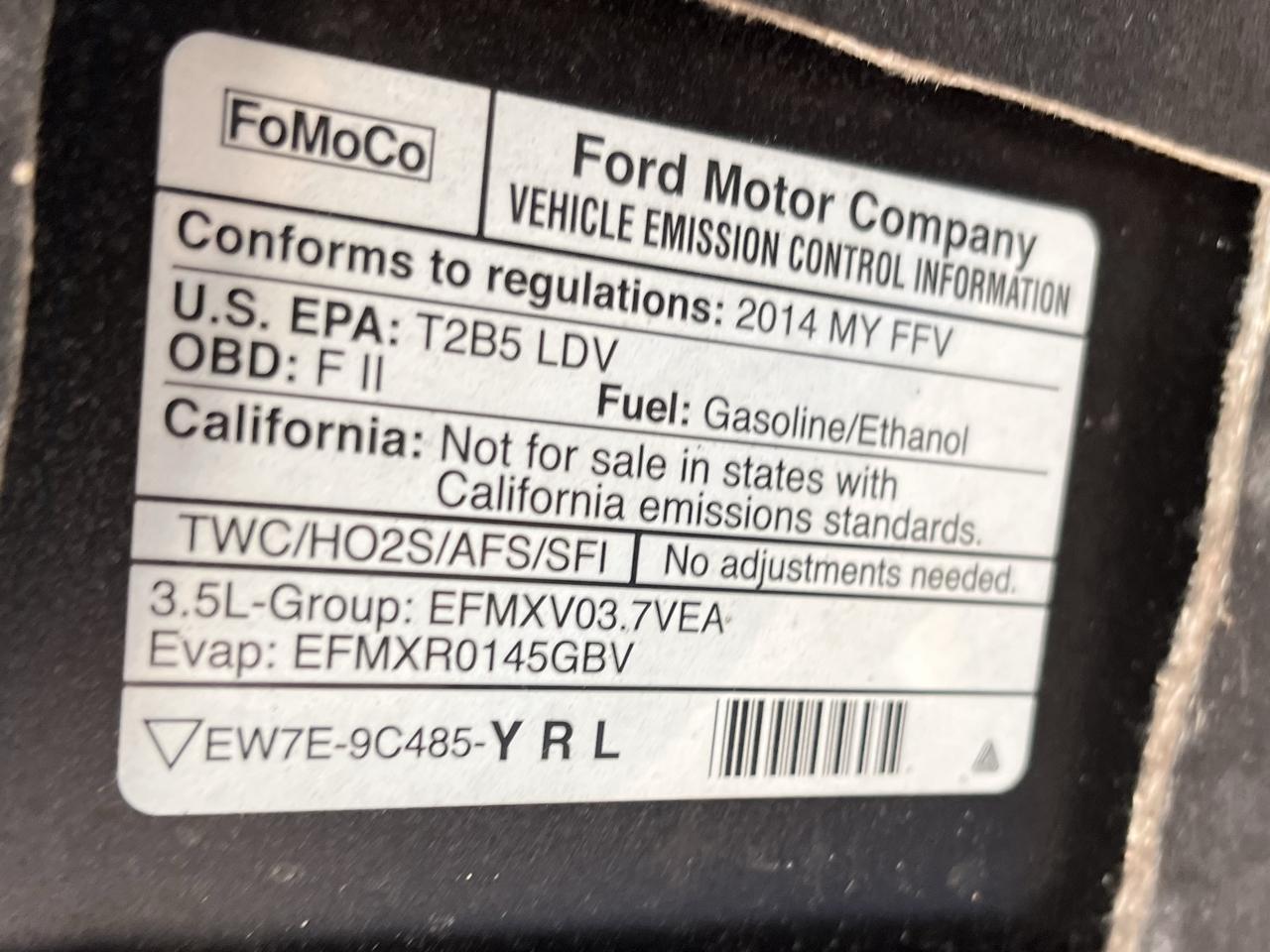 Ford Taurus 4dr Sdn SE FWD 2014