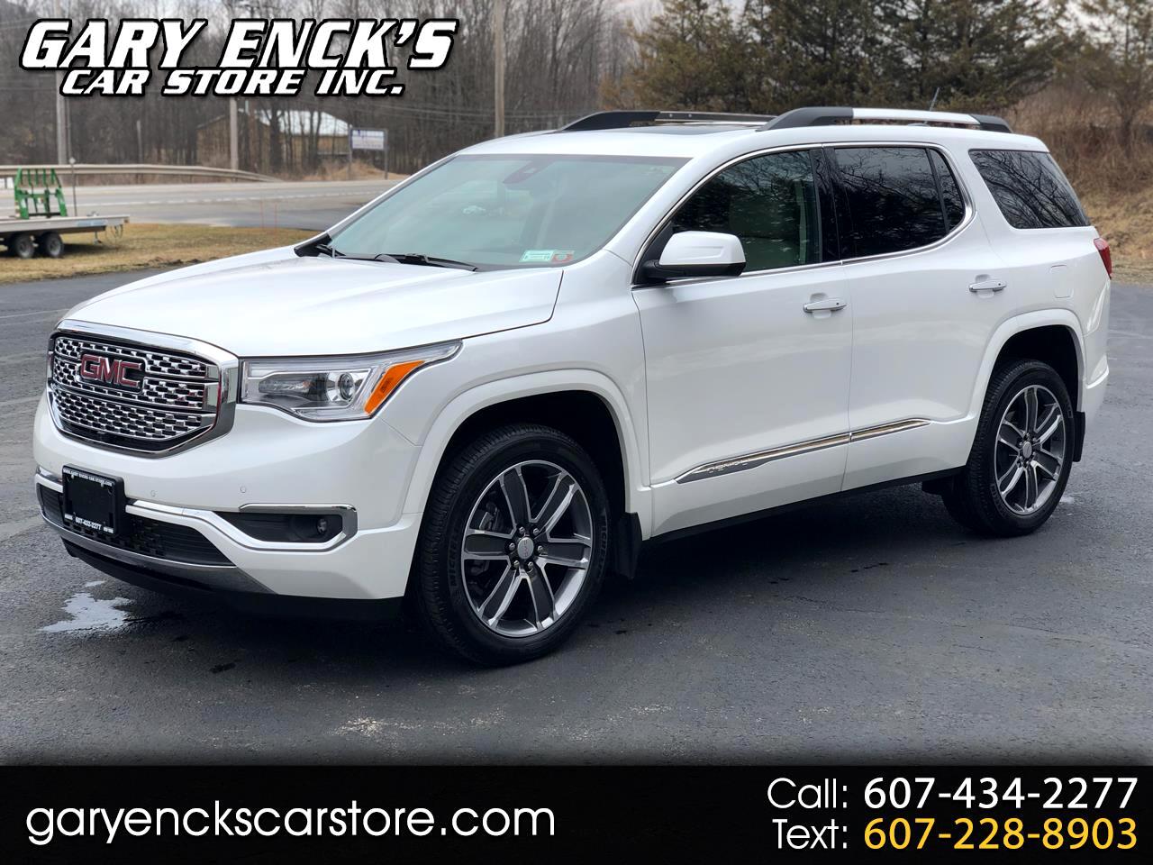 Used 2019 GMC Acadia Denali AWD for Sale in Oneonta NY 13820 Gary Enck