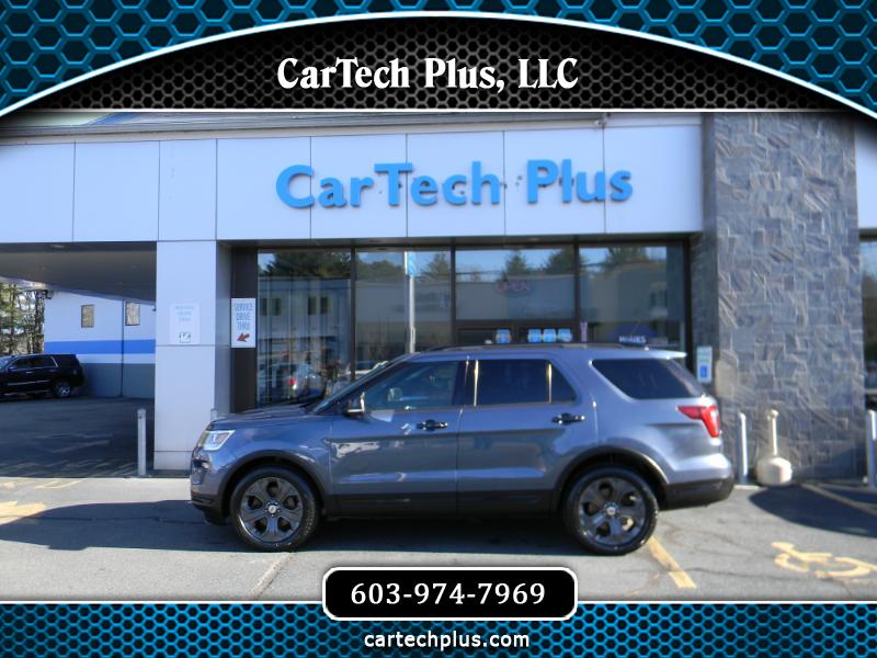 2018 Ford Explorer SPORT 4WD 3.5L 6 CYL. ECOBOOST POWERED 7-PASSENGER