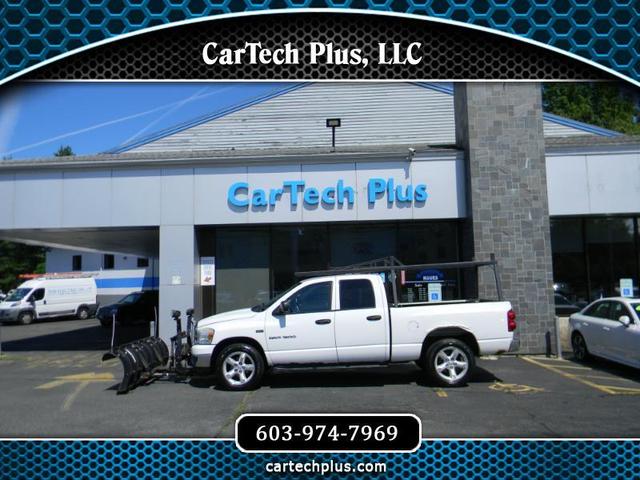 White 2007 Dodge RAM 1500 Pickup Truck Four-Wheel Drive 4-Speed Automatic