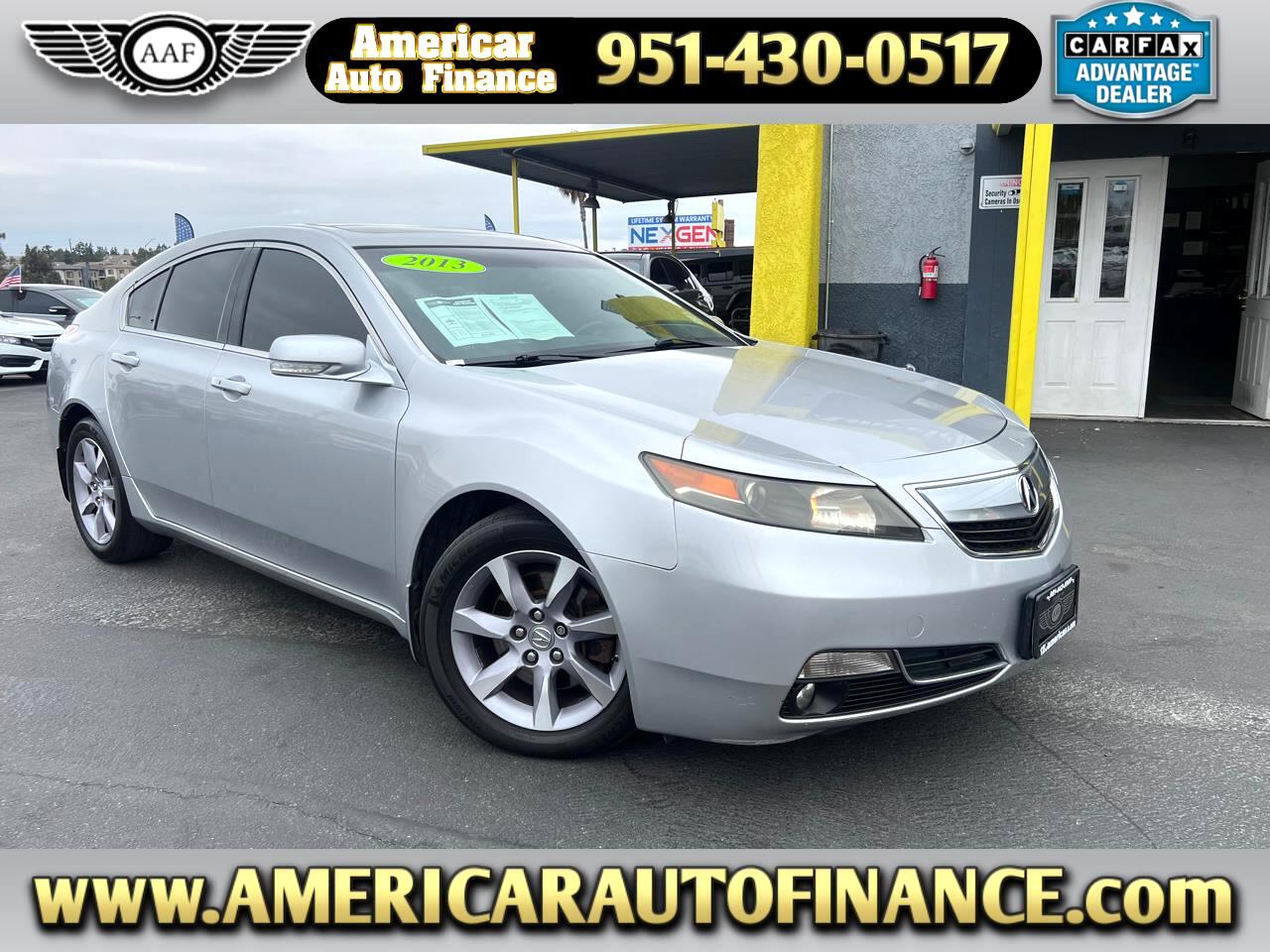 Acura TL 6-Speed AT with Tech Package and 18-In. WP 2013