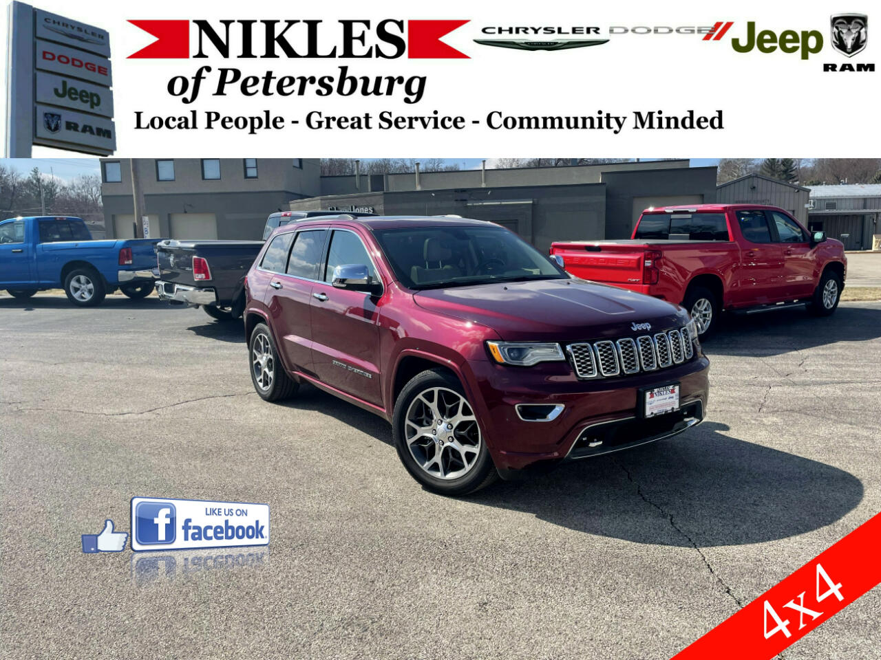 Jeep Grand Cherokee 4dr Overland 4WD 2020