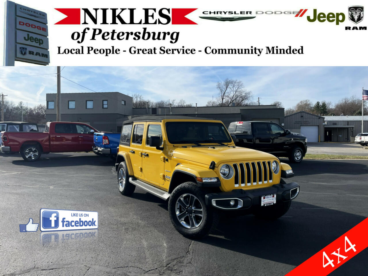 Jeep Wrangler Unlimited Sahara 4x4 2019
