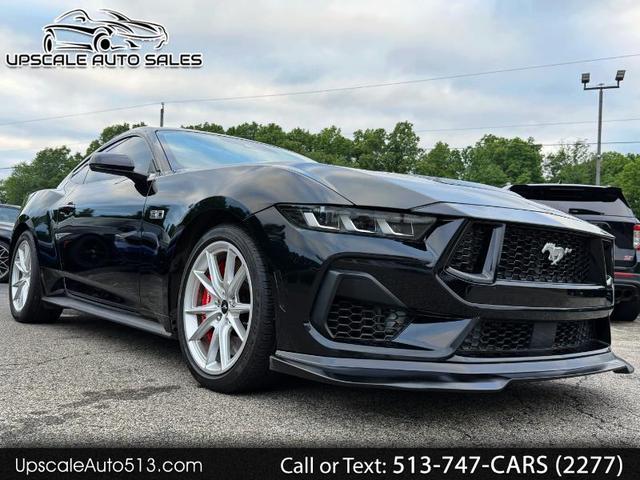 Black 2024 Ford Mustang Coupe Rear-Wheel Drive Automatic