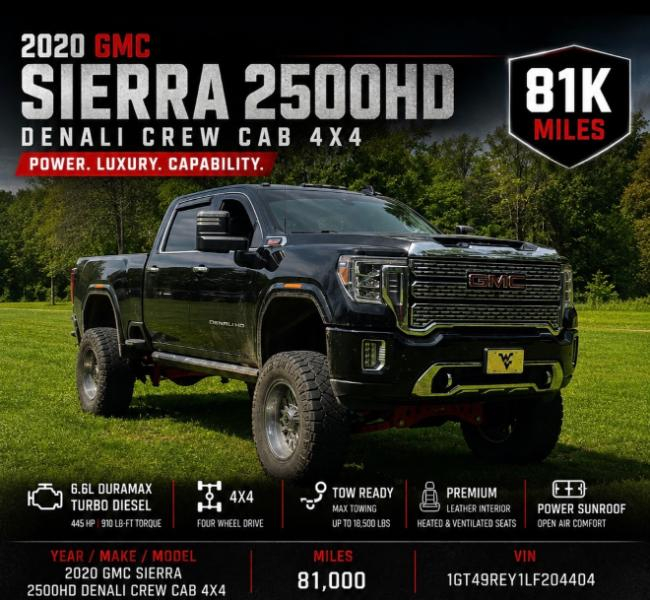 GMC Sierra 2500HD Denali Crew Cab 4WD 2020