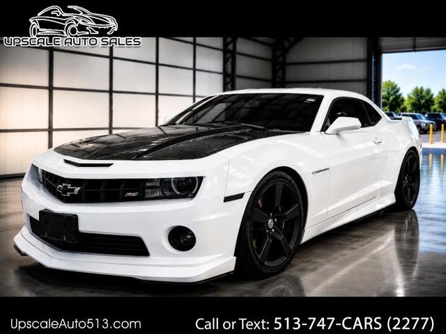 White 2012 Chevrolet Camaro Coupe Rear-Wheel Drive Automatic