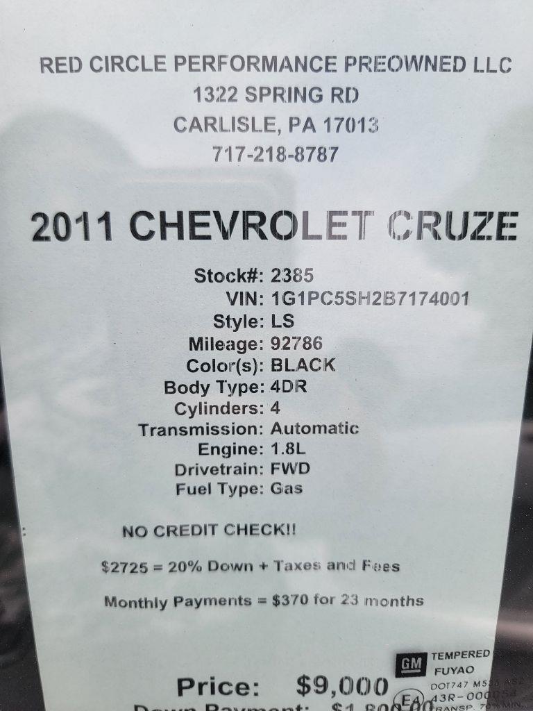 Chevrolet Cruze 2LS 2011