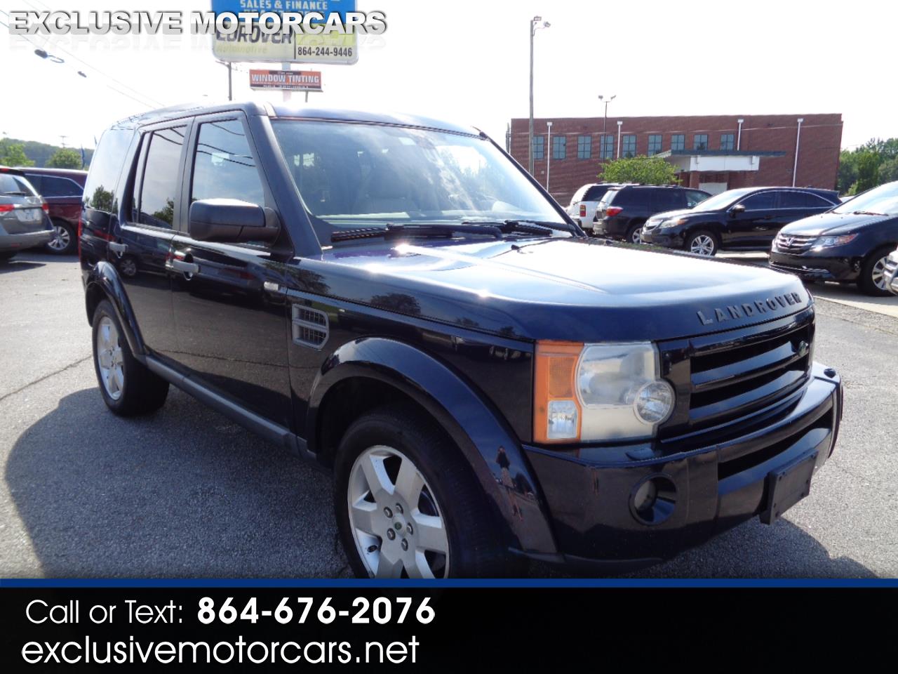 Used 2009 Land Rover LR3 4WD 4dr V8 for Sale in Greenville SC 29607