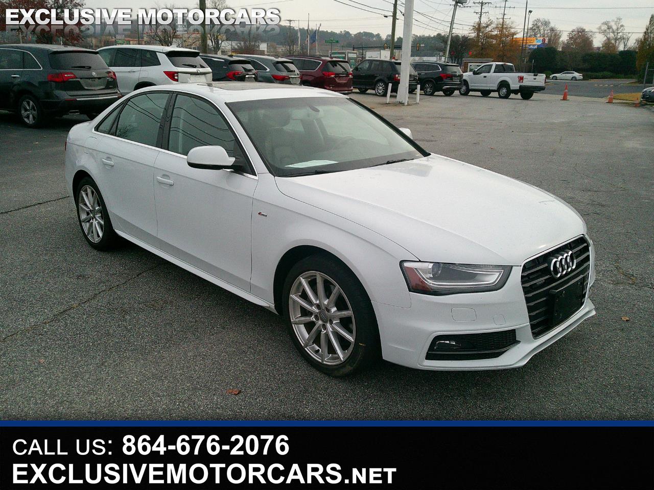 2014 Audi A4 4dr Sdn Auto quattro 2.0T Premium Plus