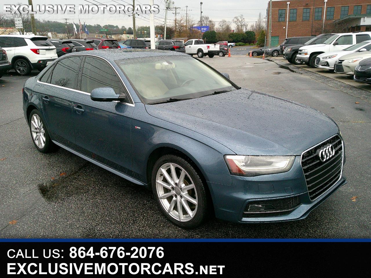 2016 Audi A4 CVT FrontTrak 2.0T Premium