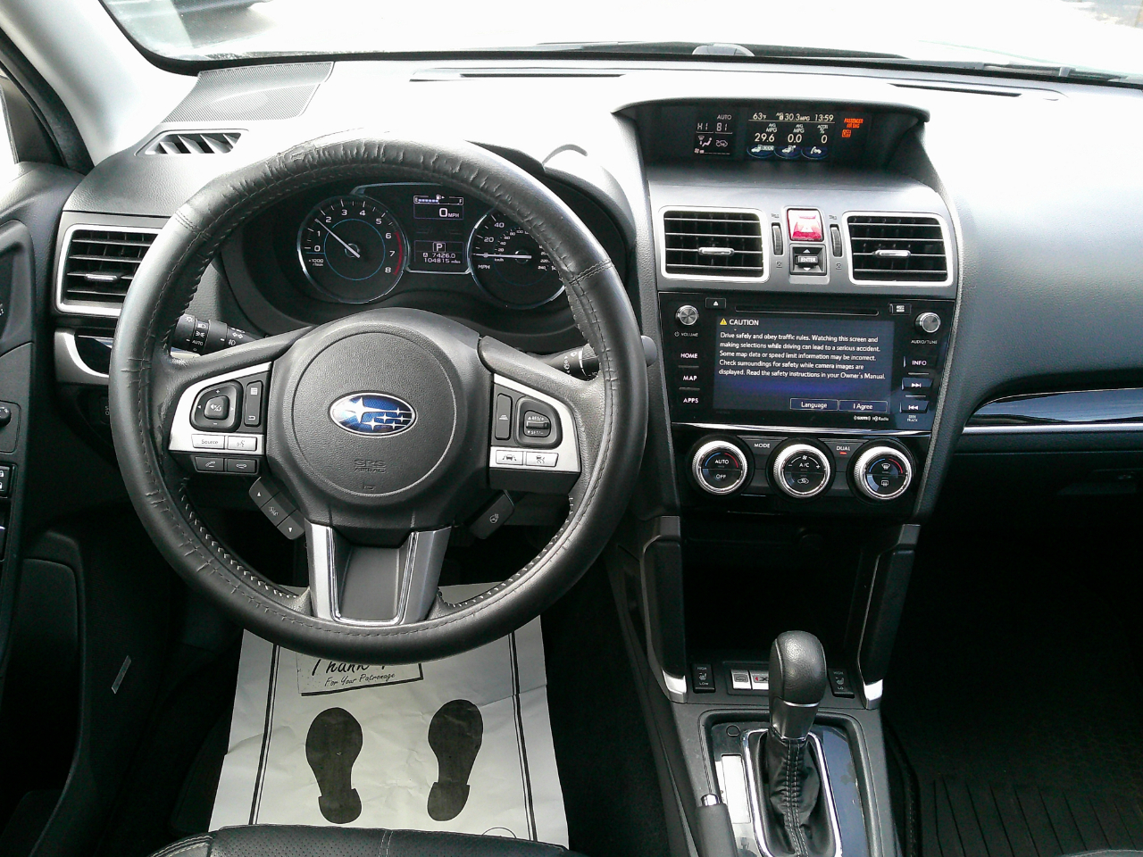 Subaru Forester 2.5i Touring CVT 2017 Subaru Forester 2.5i Touring CVT 2017