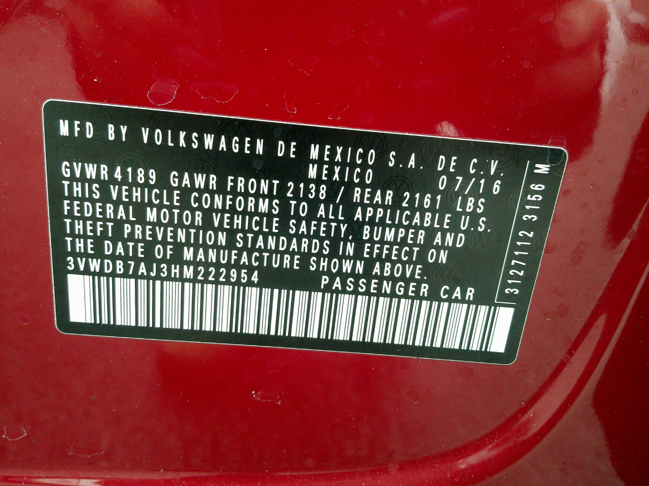 Volkswagen Jetta 1.4T SE Auto 2017