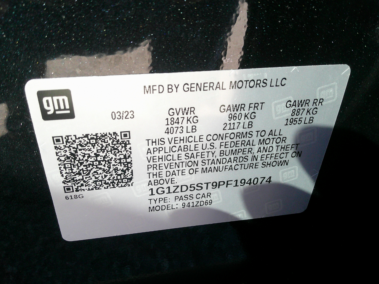 Chevrolet Malibu 4dr Sdn 1LT 2023