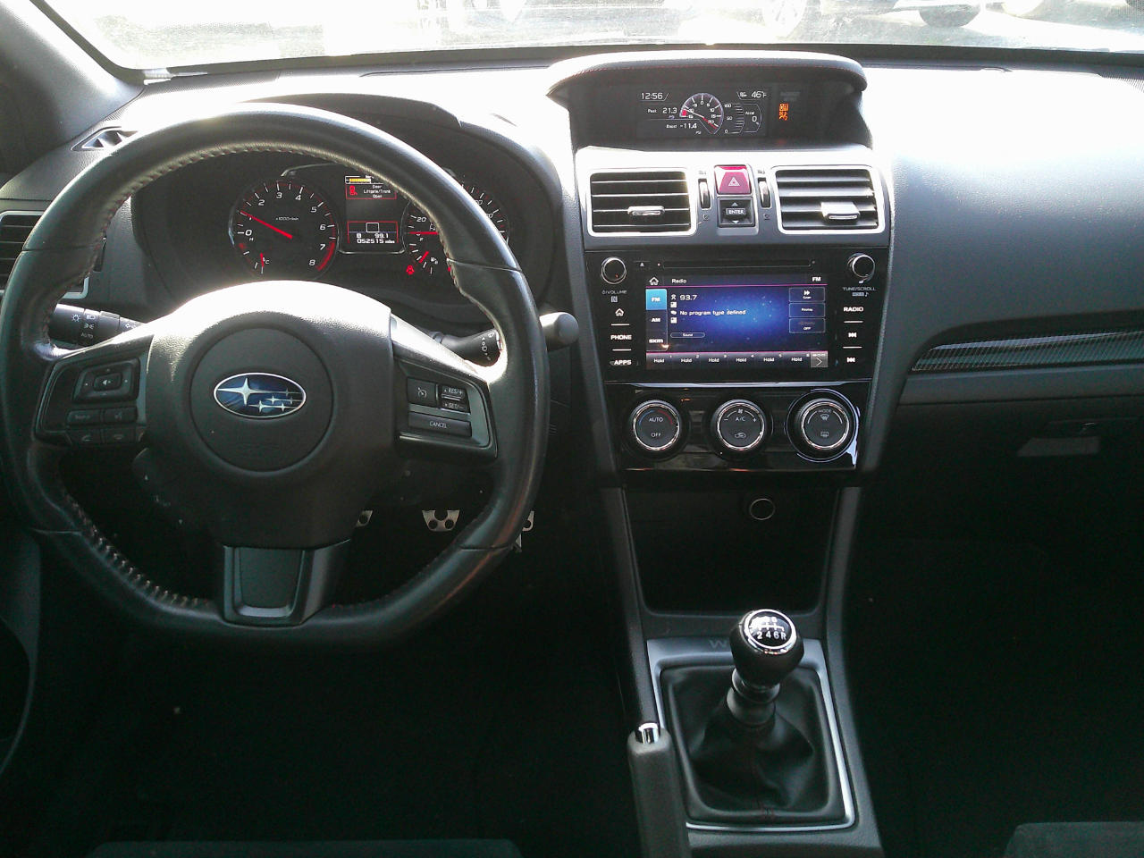 Subaru WRX Premium Manual 2020