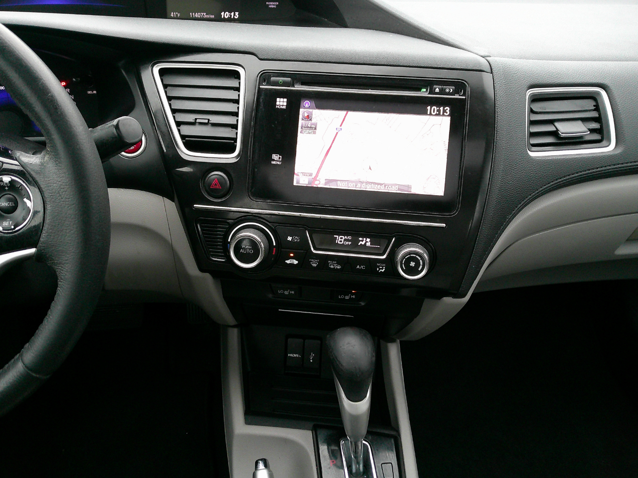 Honda Civic Sedan 4dr CVT EX-L 2015