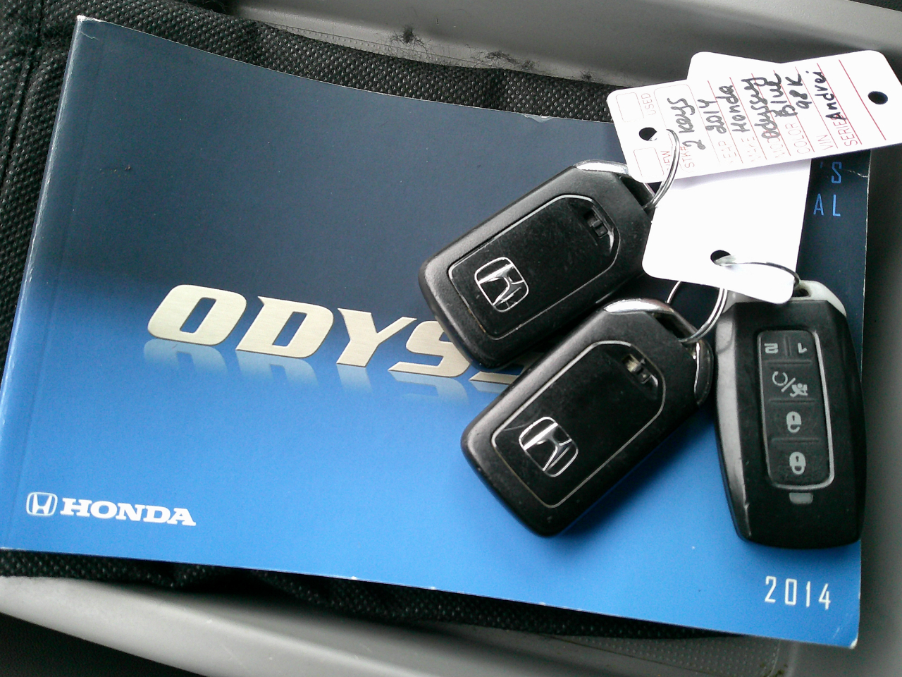 Honda Odyssey 5dr EX-L 2014