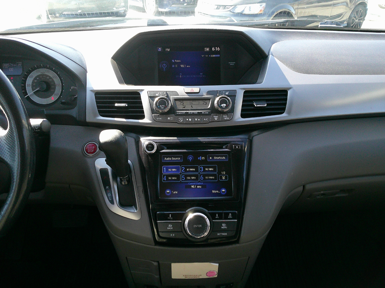 Honda Odyssey 5dr EX-L 2016