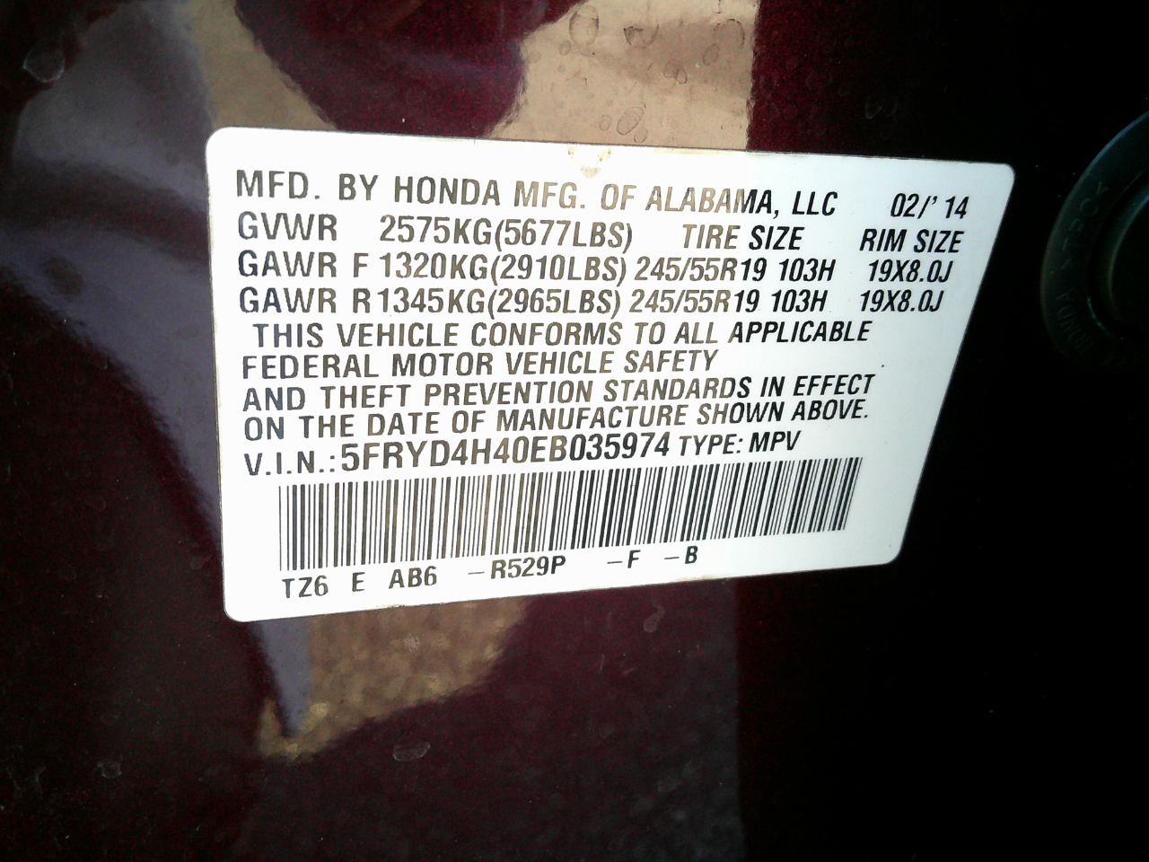 Acura MDX SH-AWD 4dr Tech Pkg 2014