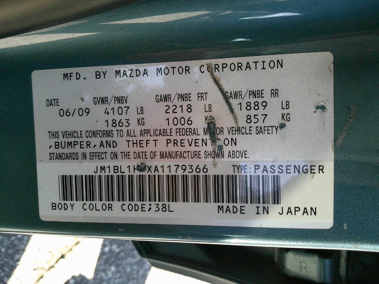 Mazda MAZDA3 5dr HB Auto s Sport 2010