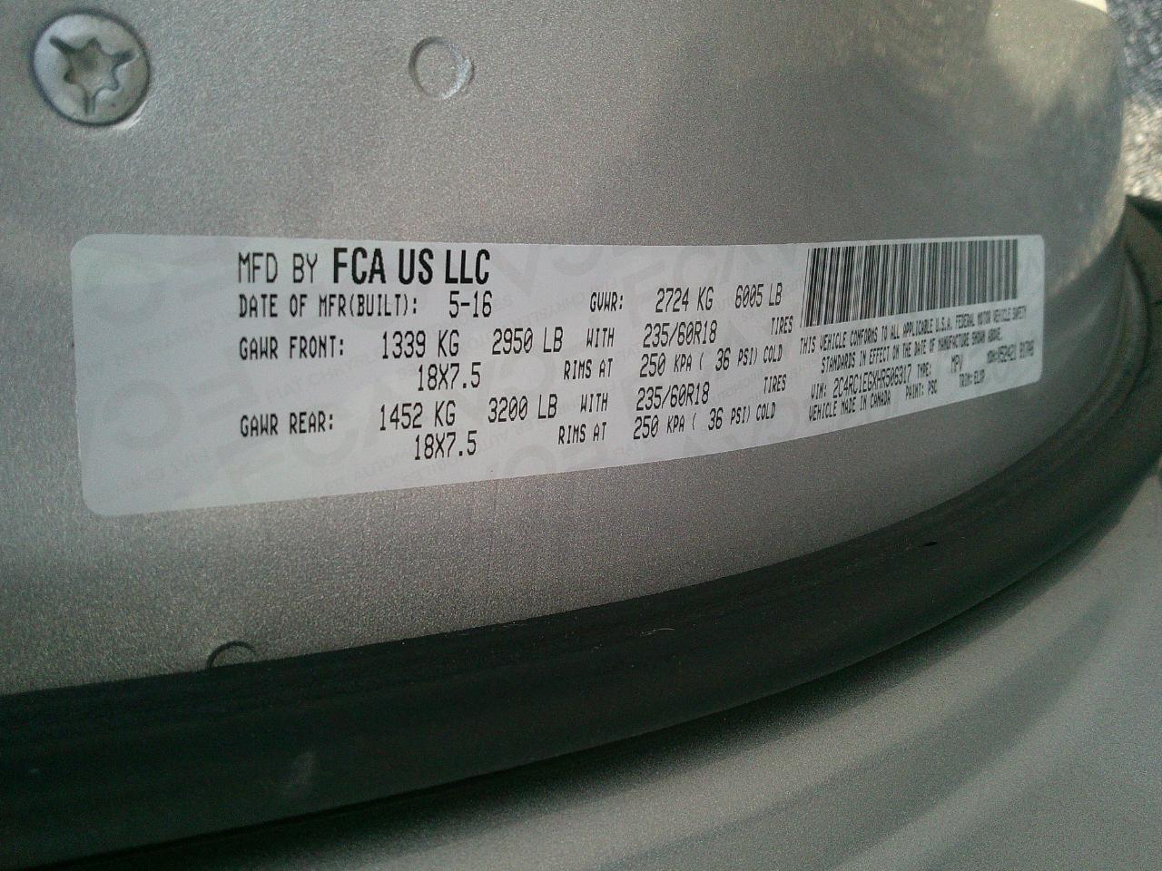 Chrysler Pacifica Touring-L Plus FWD 2017