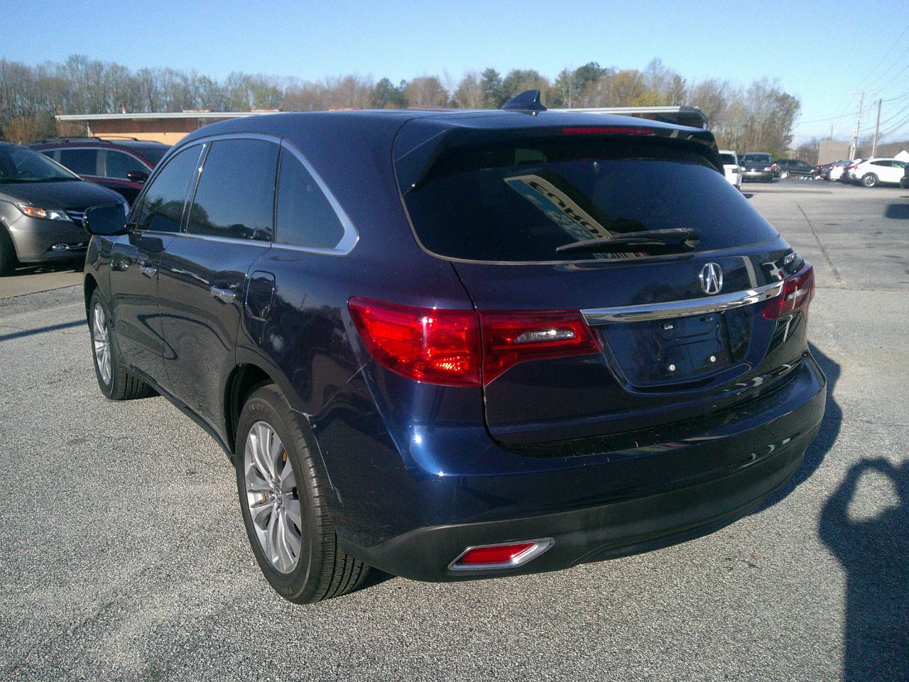 Acura MDX FWD 4dr Tech Pkg 2014
