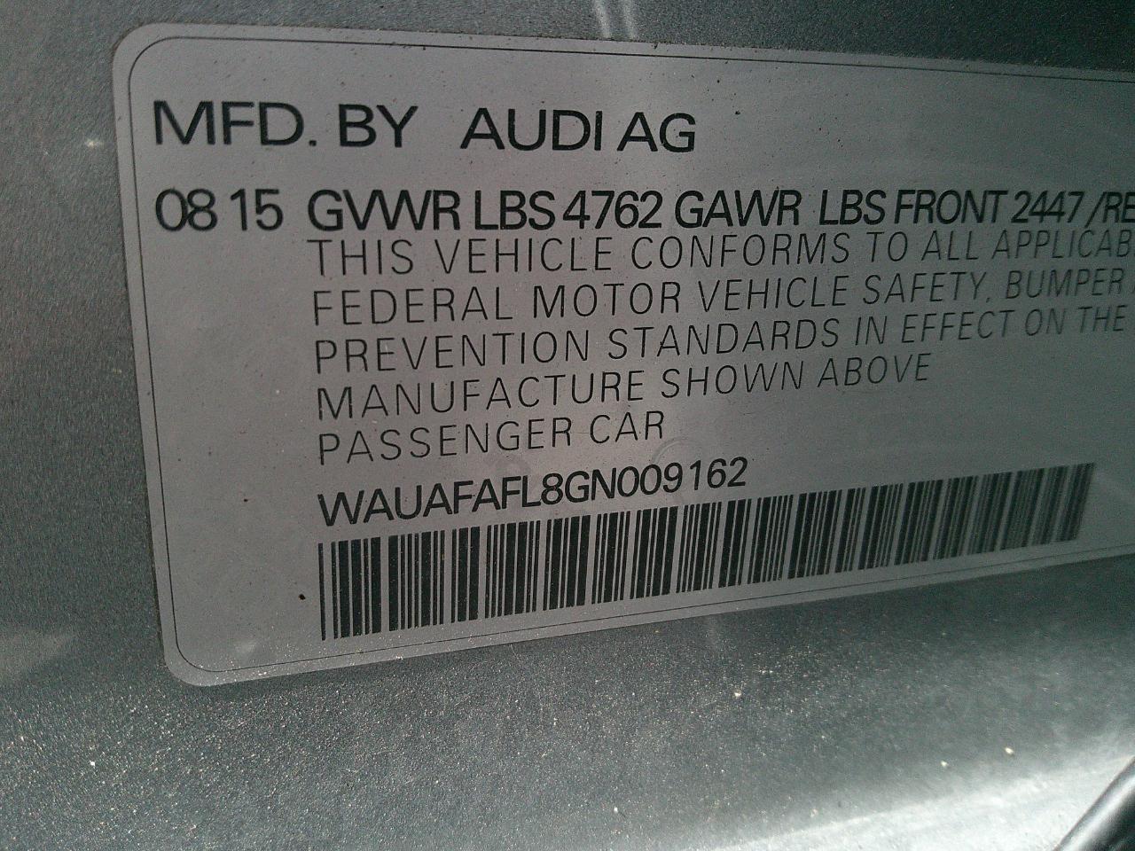 Audi A4 CVT FrontTrak 2.0T Premium 2016