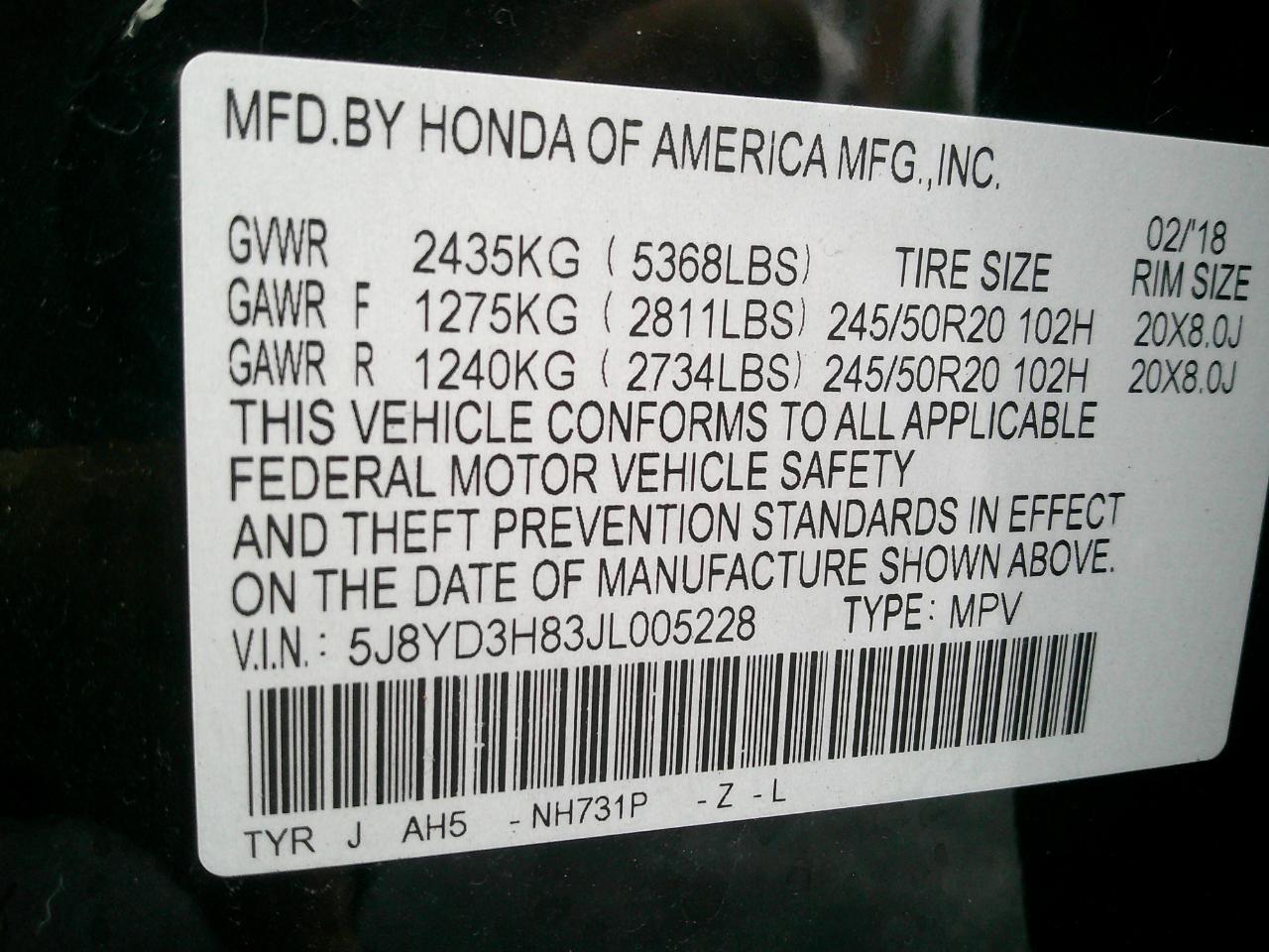 2018 Acura MDX Advance Package - Photo 41