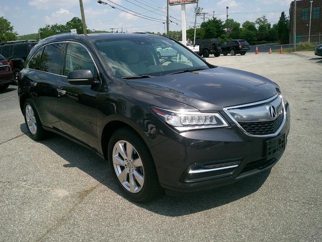 Gray 2016 Acura MDX SH-AWD with Advance and Entertainment Package SUV / Crossover All-Wheel Drive