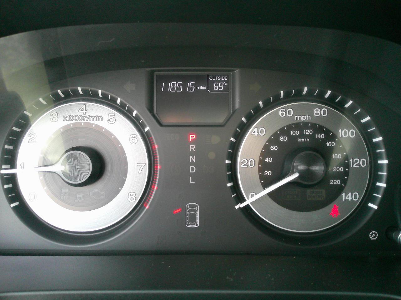 Honda Odyssey 5dr EX-L 2012