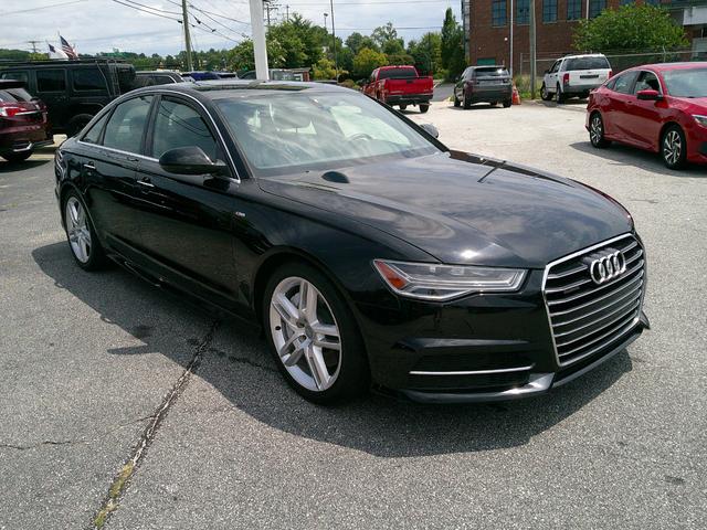 Black 2016 Audi A6 Sedan All-Wheel Drive Automatic